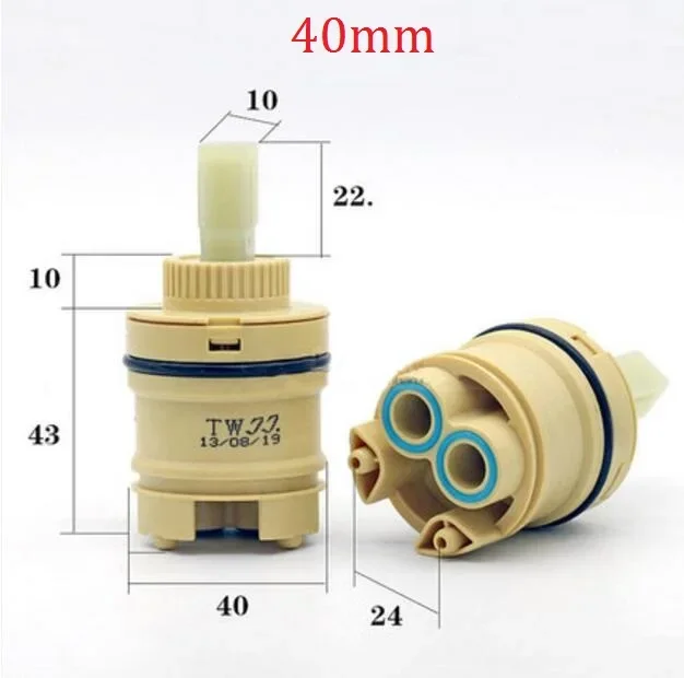 MTTUZK оптом и в розницу керамические аксессуары для смесителей 25/35/40 мм клапан