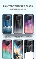 for huawei nova 8i 8 pro se 6 4 4e 3 3i y6p y5p y9a y7a p smart z 2020 2021 tempered glass colorfull phone case cover