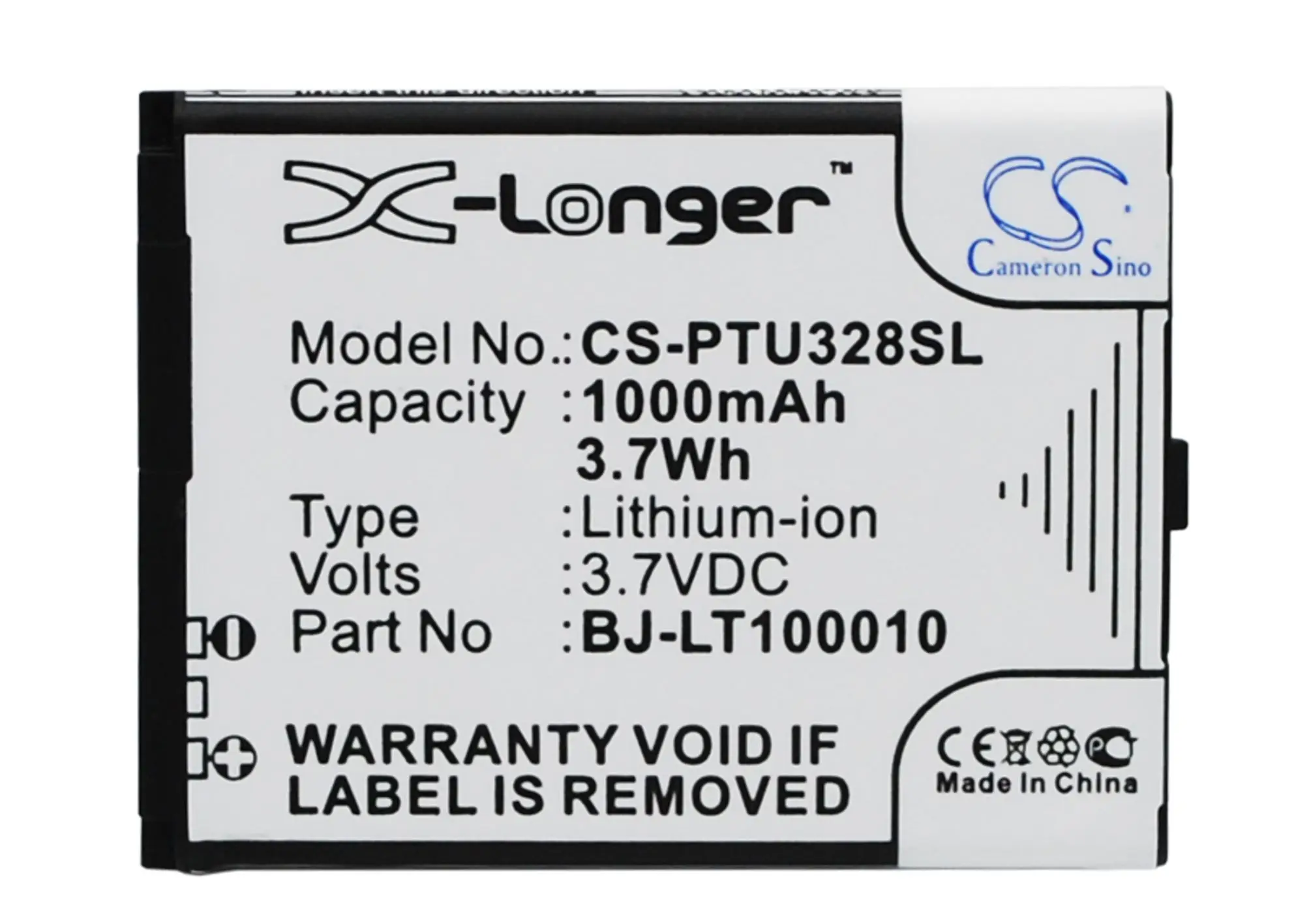 

Cameron Sino 1000mAh Battery BJ-LT100010 for Panasonic KX-TU327, KX-TU327EX, KX-TU327EXBE, KX-TU328, KX-TU328EX, KX-TU339