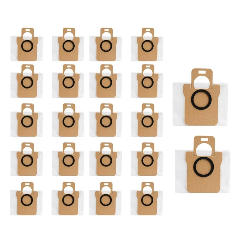 Набор из 22 больших сменных мешков для пыли Dreame L10s Ultra / S10 Pro L20 Robot Vacuum 3L