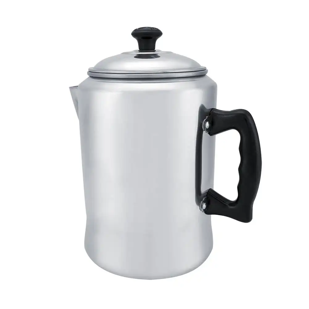 

Aluminum Coffee Pot, Coffee Pot,Aluminum Alloy Coffee Maker Pot Percolator Tea Kettle Stove Top with Lid