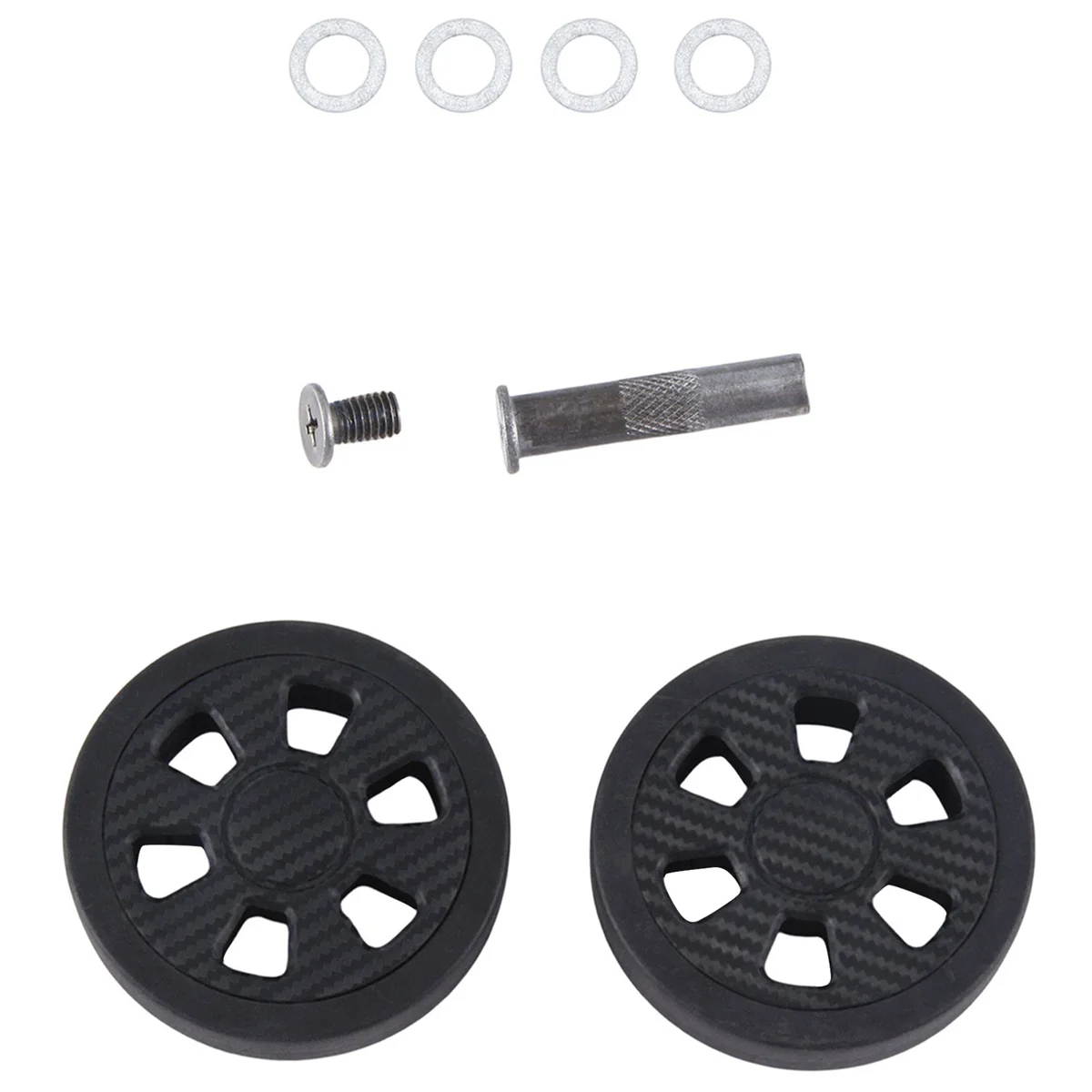 60x11 мм сменные колеса для багажа износостойкие из искусственной кожи чемодана