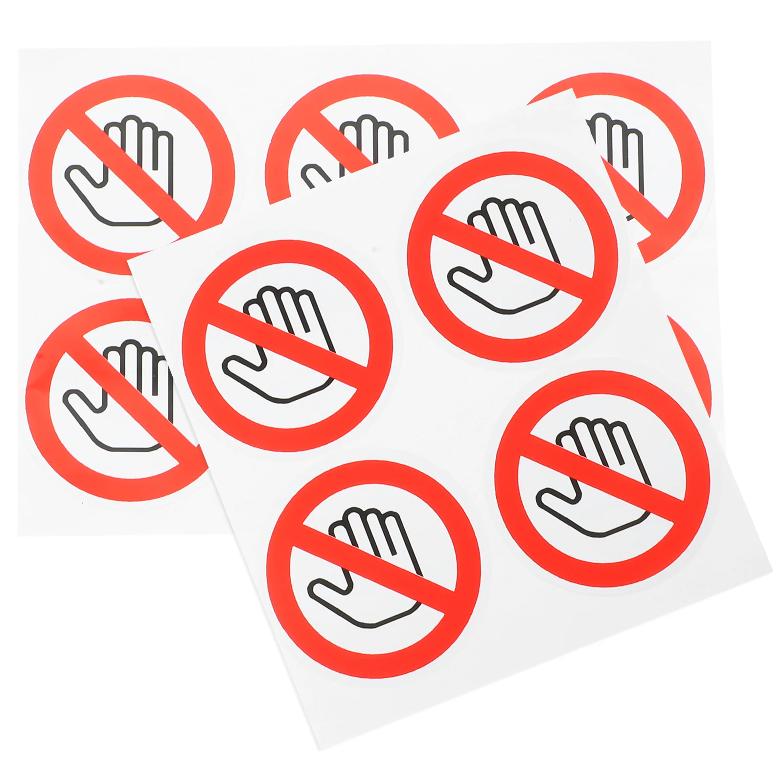 

Safety Labels Warning Sign Don't Touch Sticker Security Not Vinyl Please Signs Decals Caution Stickers Adhesive
