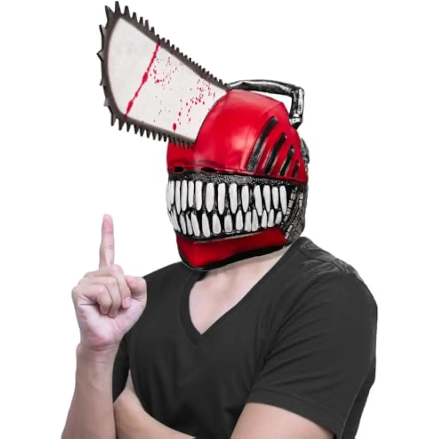 Мужская маска бензопилы кровавая с головой пиломец аниме украшение для взрослых