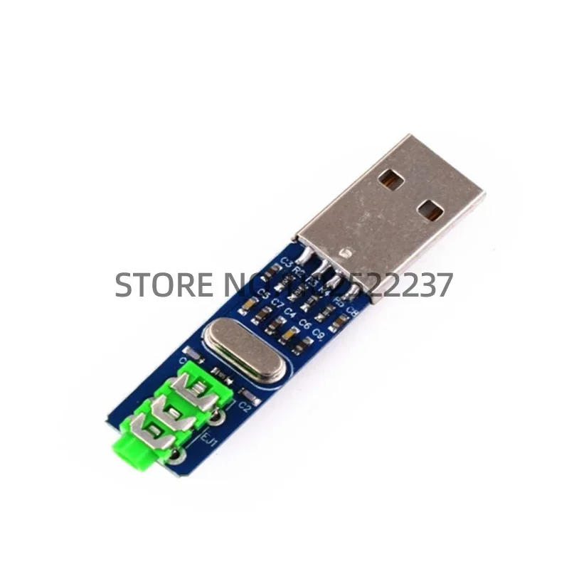 Мини USB ЦАП декодер PCM2704 Звуковая карта Аналоговый Плата декодера