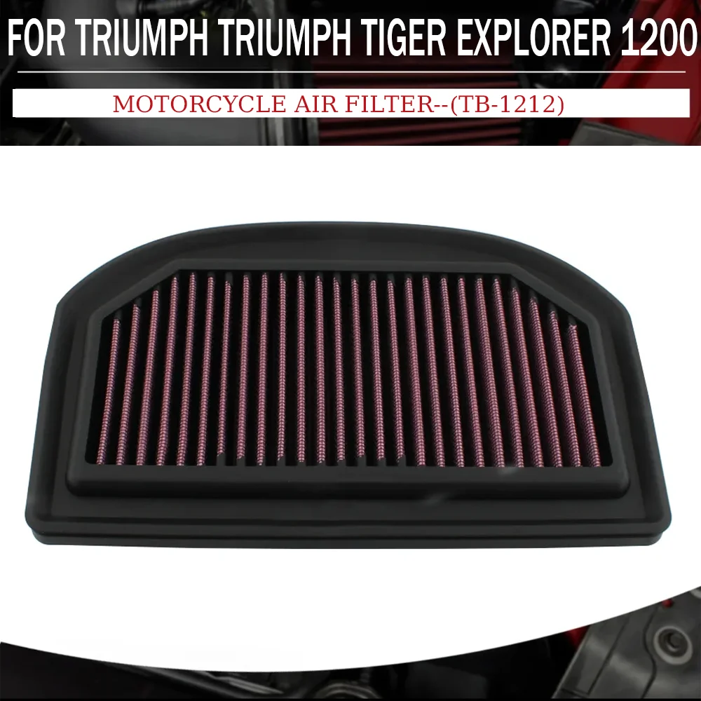 Фото Очиститель элемента воздушного фильтра с высоким расходом мотоцикла для Triumph Tiger 1200 Alpine Desert Edition 2020-2021 (OEM: T2209555) №1