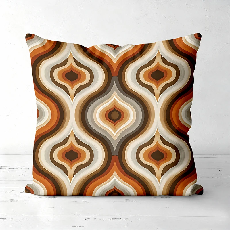 

Современные декоративные подушки с рисунком для домашнего декора, полиэстеровая наволочка, декоративная подушка для дивана, подушка для изголовья