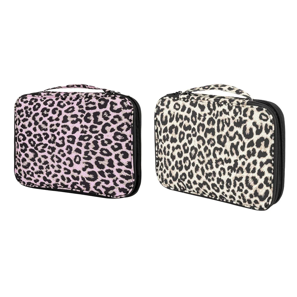 

Watch Organizer Box Leopard Print Storage Case for Garmin Fenix 7 Series Pouch