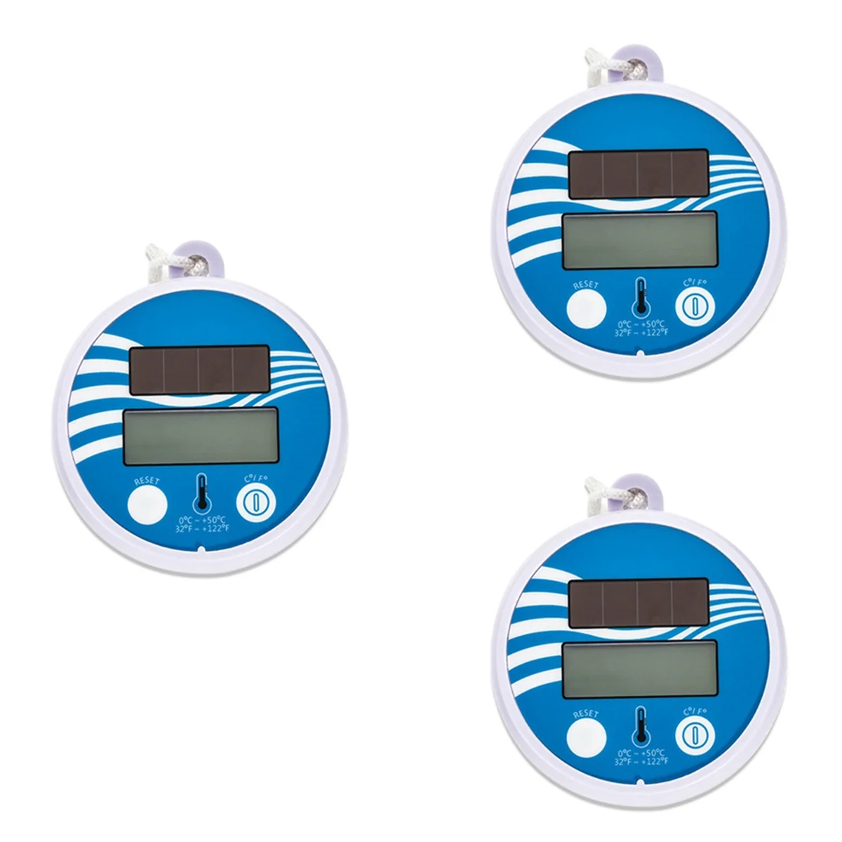 Плавающий цифровой термометр для бассейна Уличный Термометр на солнечных