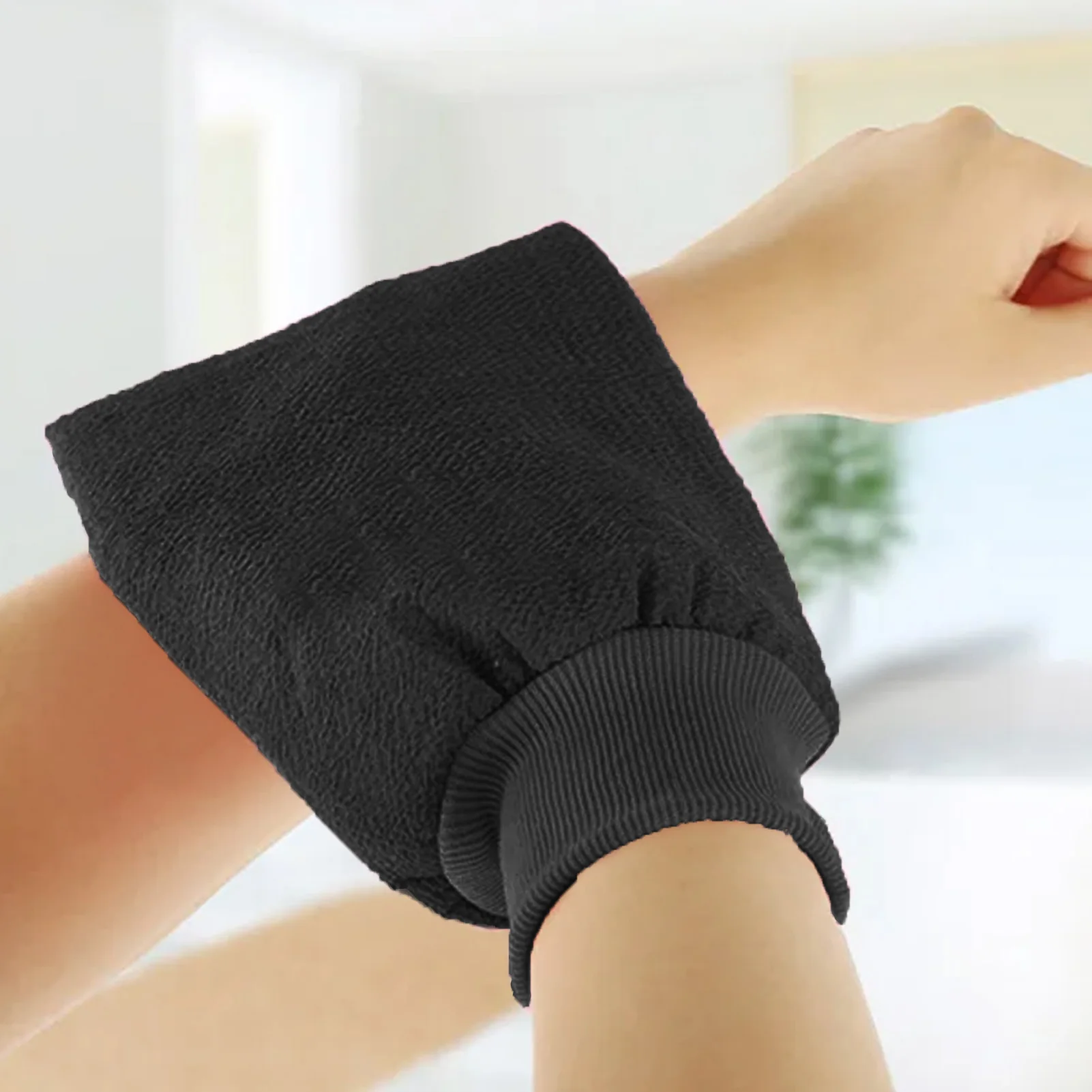 

1 Piece Double Sided Hammam Scrub Mitt Magic Peeling Glove Exfoliating Tan Removal Mitt Second Pieces