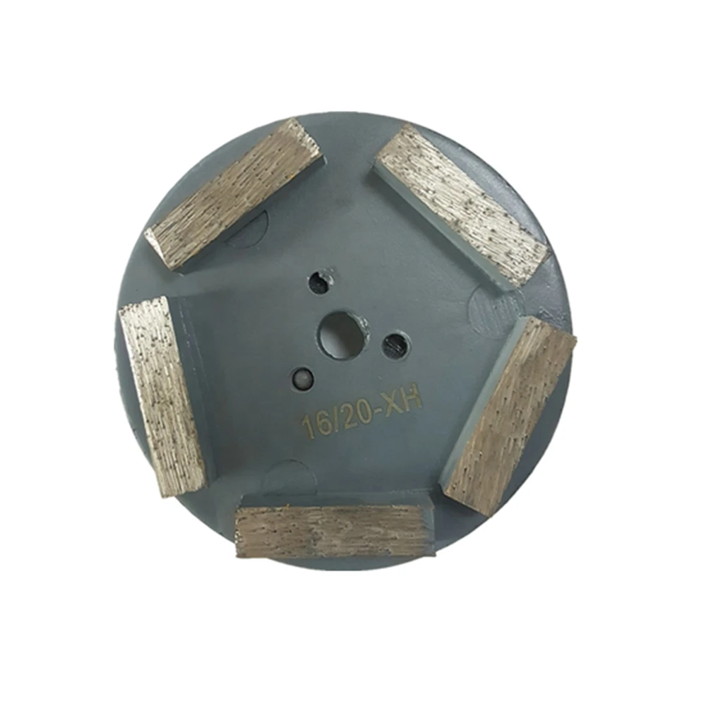GD34 Klindex 4-дюймовый алмазный шлифовальный диск с пятью прямоугольными сегментами