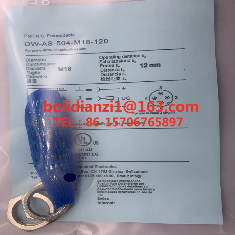 DW-DS-612-M18-002 В наличии Новый датчик приближения