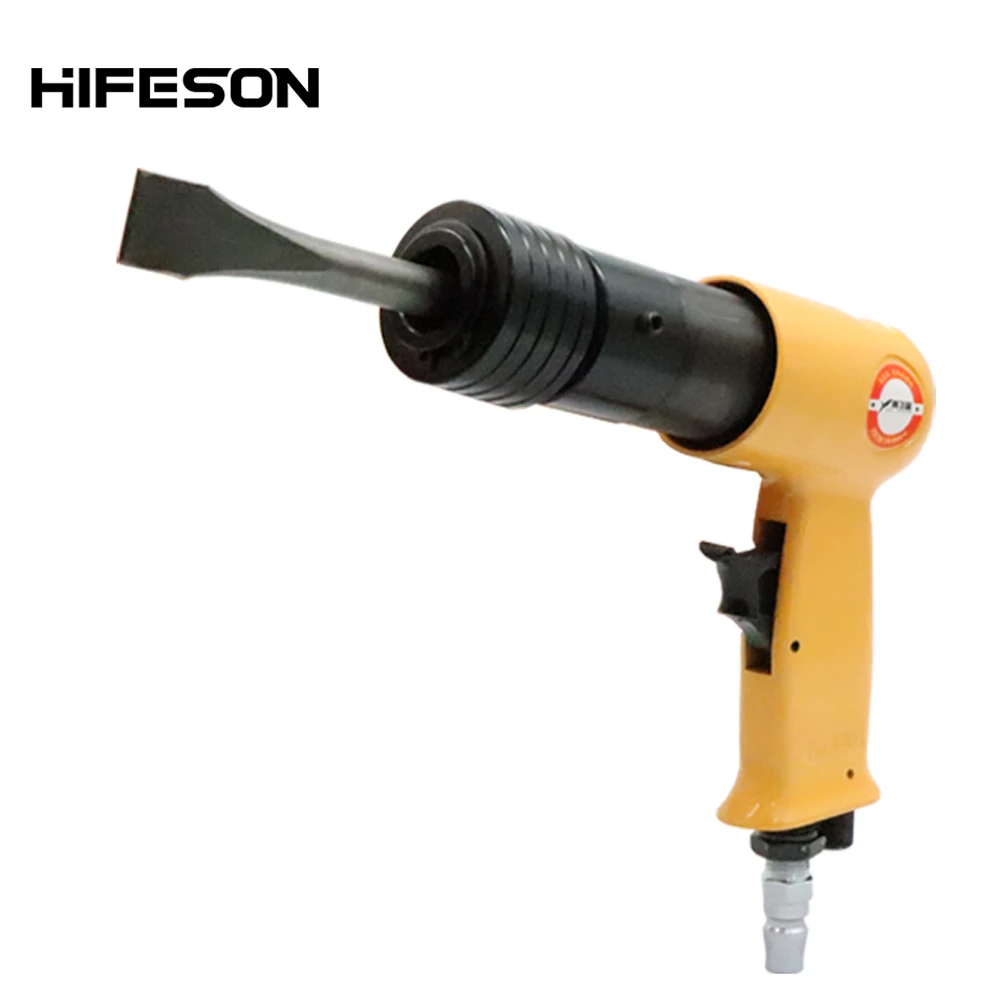 

HIFESON Mini Air Shovel Y150 Pneumatic Metal Grinding Shovel Air 4 Chisels Professional Rust Remover Tools Set