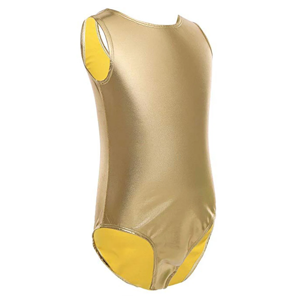 AOYLISEY женские трико для балета и танцев блестящий металлический гимнастический