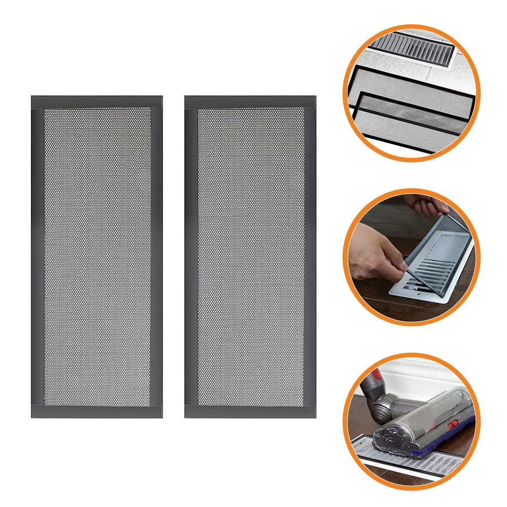 

2pcs Covers Dust-proof Household Home Air Vent Covers Home Floor Register Covers Magnetic Vent Covers
