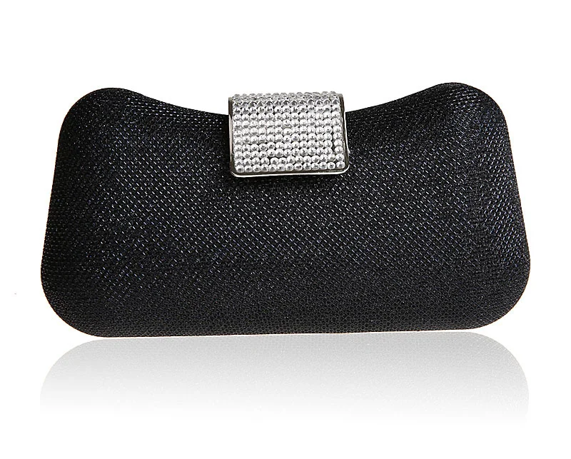 

Новый дизайн, черная дамская сумочка для банкета, клатч, Женская вечерняя сумка для невесты с цепочкой на плечо, косметичка, Bolso S1829C