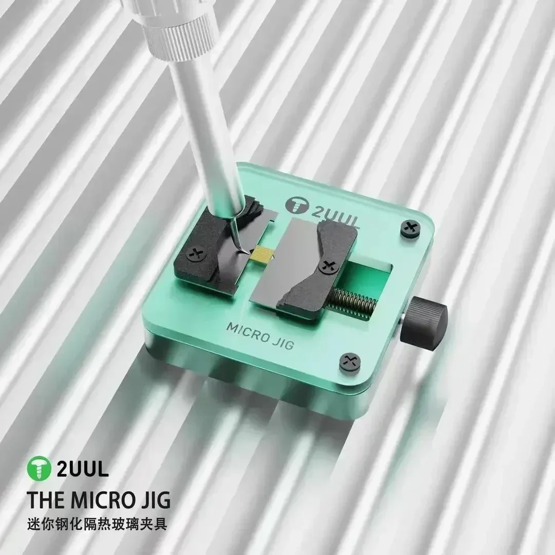 Фото 2UUL BH03 BH04 Держатель для ремонта мобильного телефона One Jig, стеклянный зажим с теплоизоляцией для чипа материнской платы, инструмент для реболлинга процессора IC №2
