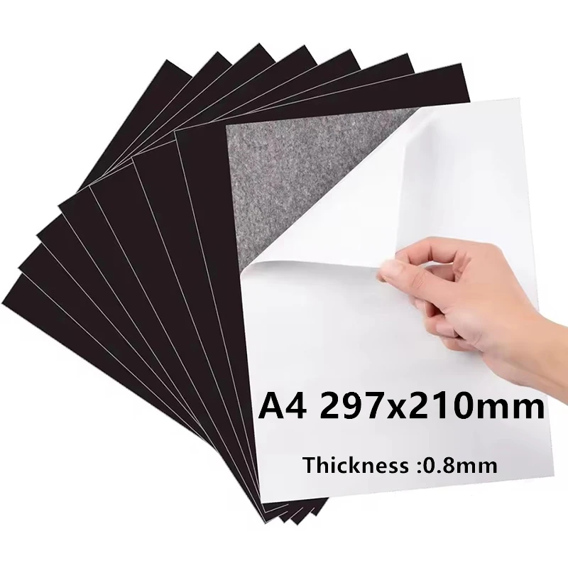 

Магнитный лист А4 Black Magnetic Mats Rubber Magnet