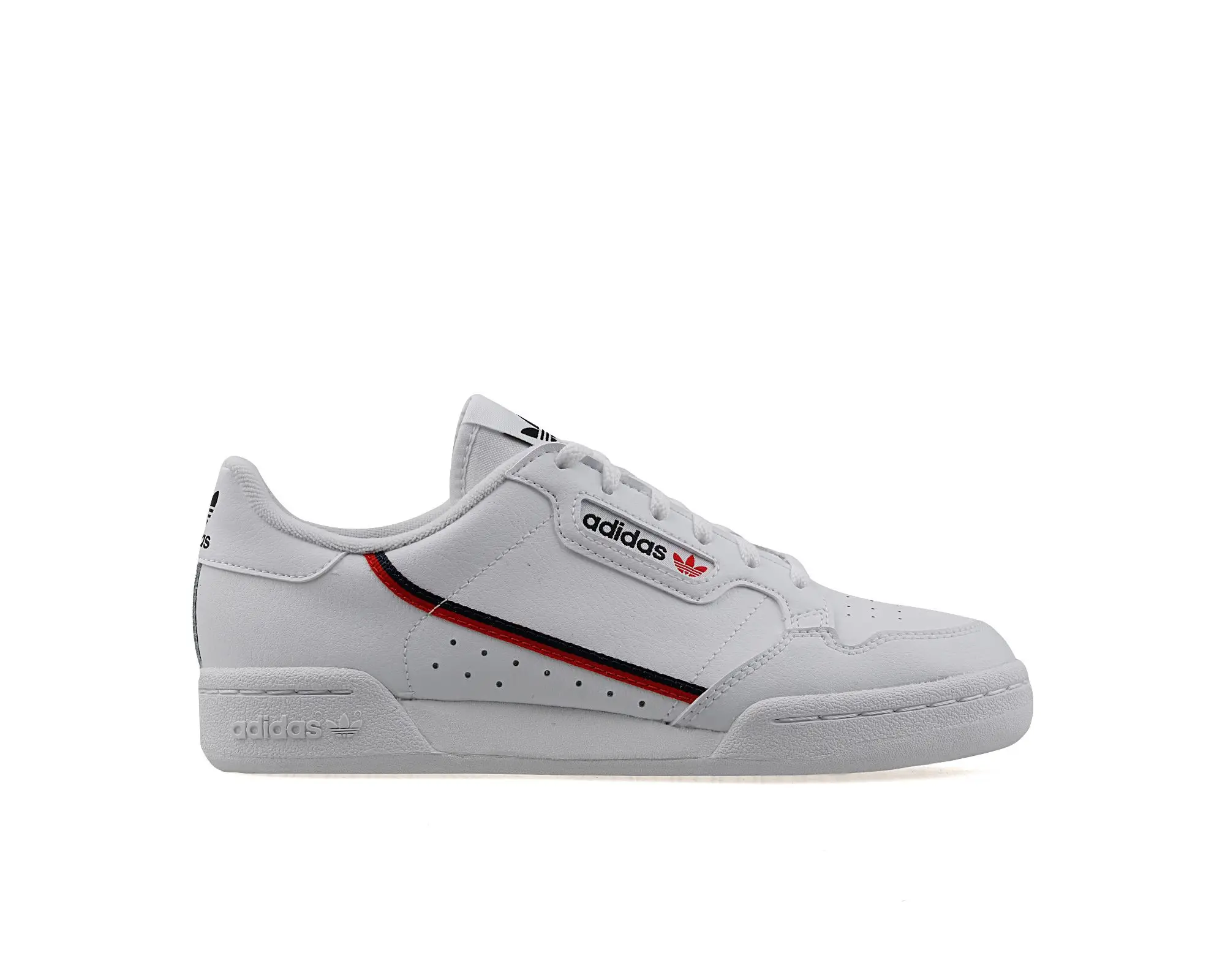 Adidas Original Continental 80 J White Kids Shoes Unisex Girls & Boys Casual Sneakers