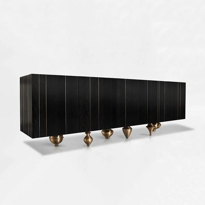 Роскошный шкаф для телевизора в итальянском стиле простая гостиная вилла