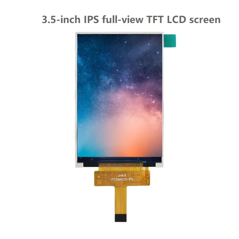 

3.5 inch IPS Full View TFT Color LCD display SPI interface 320*480 ILI9488 driver ic industrial screen