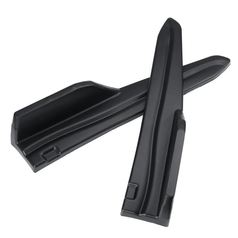 2X автомобильный задний бампер разветвители для губ диффузор фартуки боковая