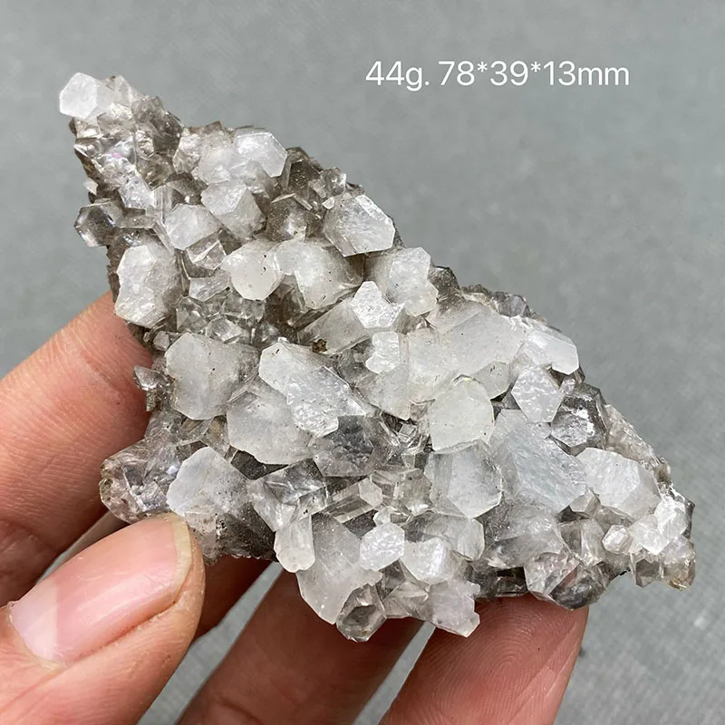 100% натуральный Колонный прозрачный кальцит необработанный камень минеральный