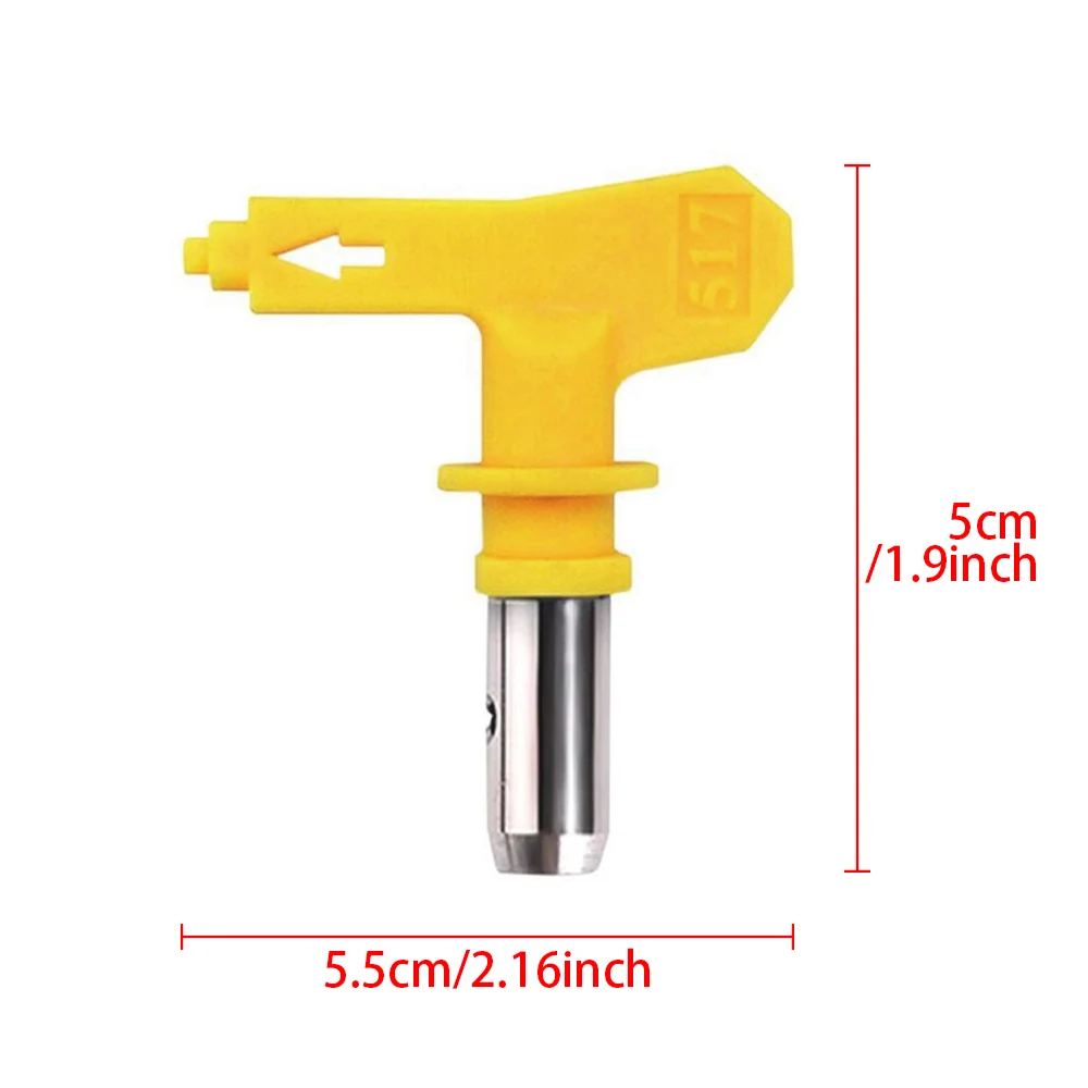 Насадки для распылителя безвоздушные 211/313/415/517/621 5 шт.
