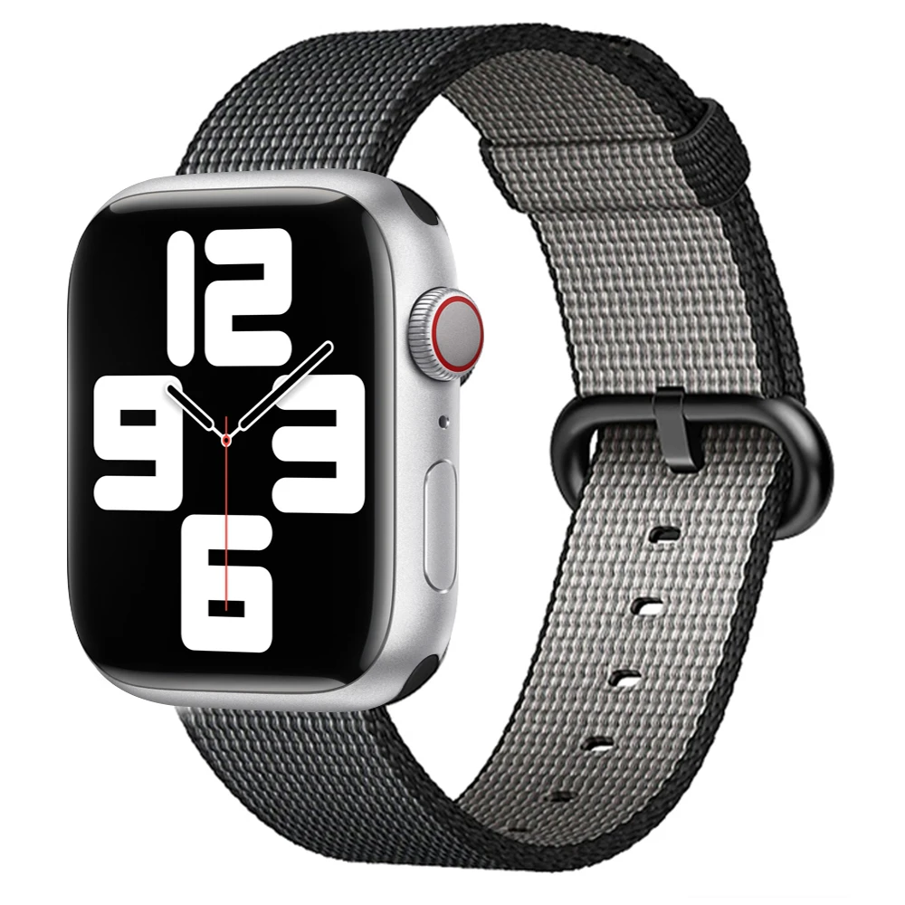 Nylon strap For Apple watch band 45mm 44mm 49mm 40mm 41mm 38mm watchband bracelet belt correa iwatch series ultra 8 7 SE 3 5 6