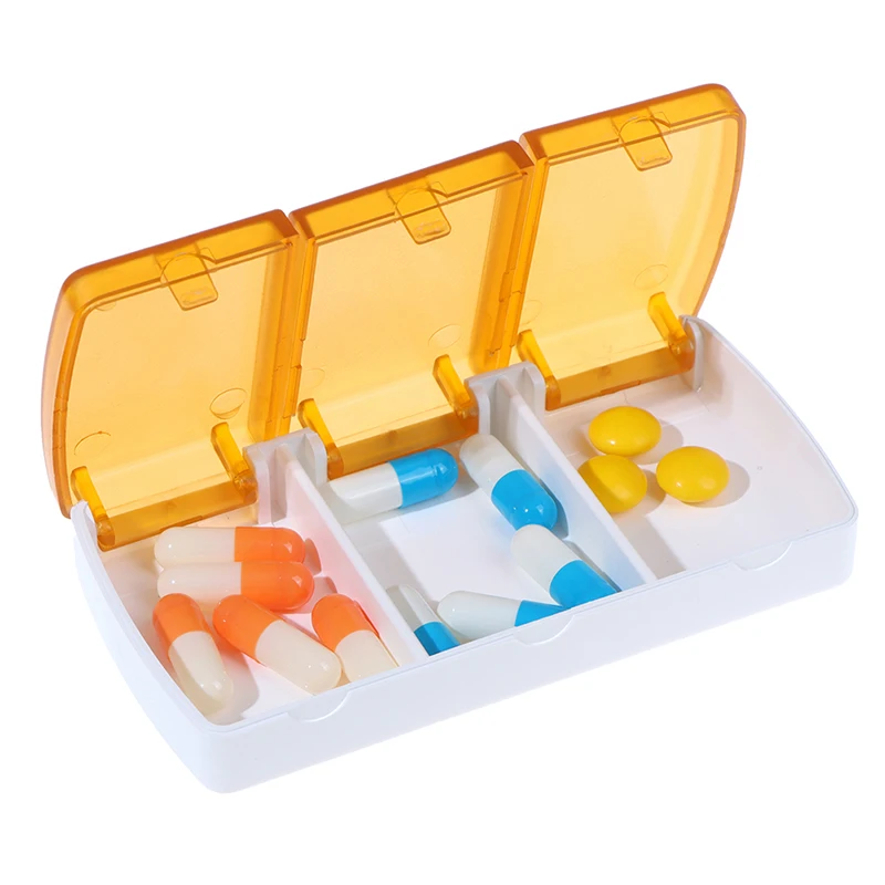 

Pill Case Portable Travel Tablet Storage Container Storage Container Medicine Box таблетница Pill Organizer Pastillero
