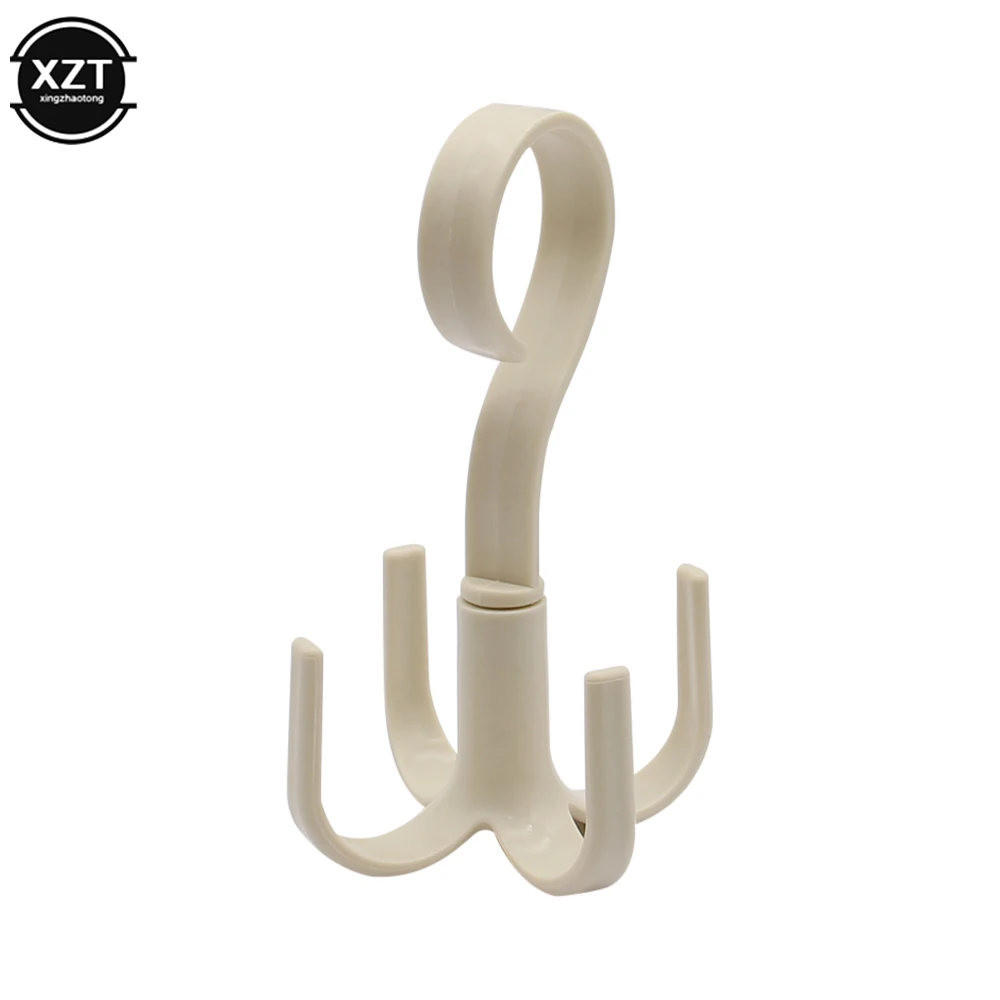 Крючок с четырьмя крапанами многофункциональный передвижной вращающийся крючок