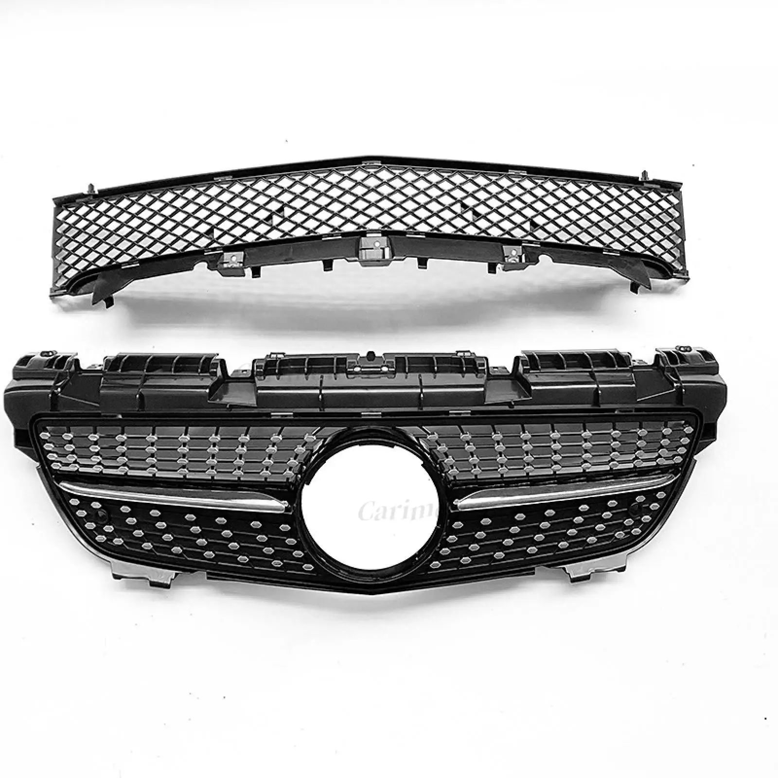 Передняя решетка для Benz R172 SLK Class 200 SLK300 2 шт. передняя верхняя и нижняя 2012-2015