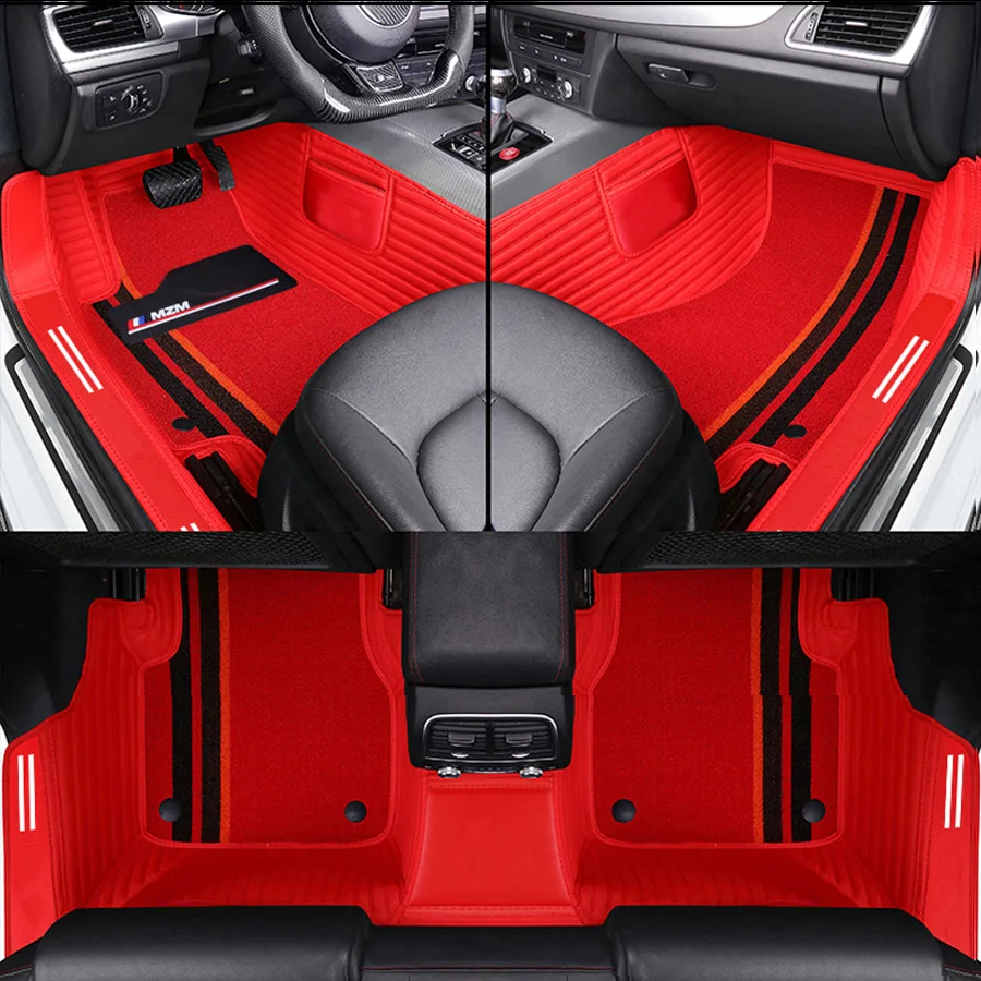 Автомобильный напольный коврик из искусственной кожи для Haval H1 H2 H3 H4 H5 H6 Coupe H7 H8 H9 H2s