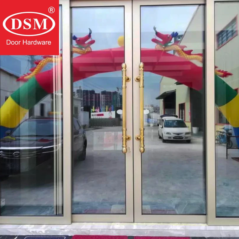 Золотая Ручка для входной двери премиум-класса деревянные металлические