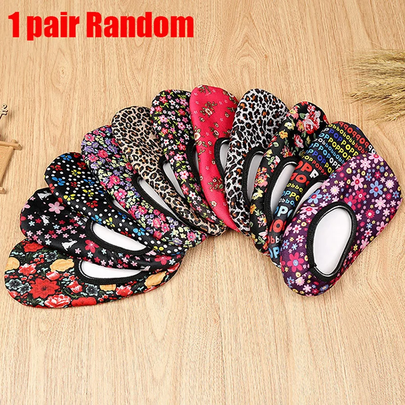 

1Pair Women Thicken Sock Winter Warm Non Slip Elastic Short Socks Floor Socks Fashion Non Slip Elastic Socks For Indoor Use New