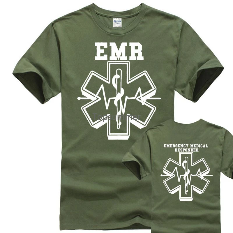 

Emergency Medical Responder Popular Tagless Tee T-Shirt