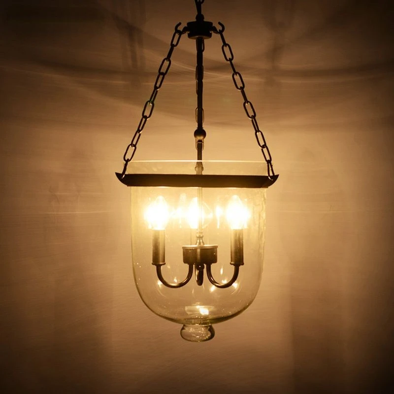 

Retro Candle Bucket Ceiling Chandeliers Pub Bar Store Living Dining Room Pendant Lights Home Decor Haninging Lamp Luster Fixture