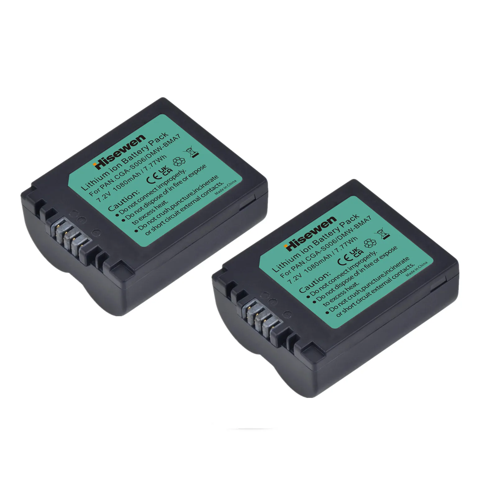 Фото CGA S006 CGA-S006A CGR-S006E Аккумулятор + зарядное устройство с портом типа C для Panasonic Lumix fz50 fz8 FZ30 fz7 dmc-fz35 FZ18 FZ28 FZ35 №2