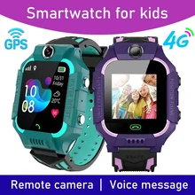 Smartwatch Kids Xiaomi GPS Voice Call SOS Help Waterproof 4G Kids Smart Watch Camera Locate Phone Watch for Students Boys Girls