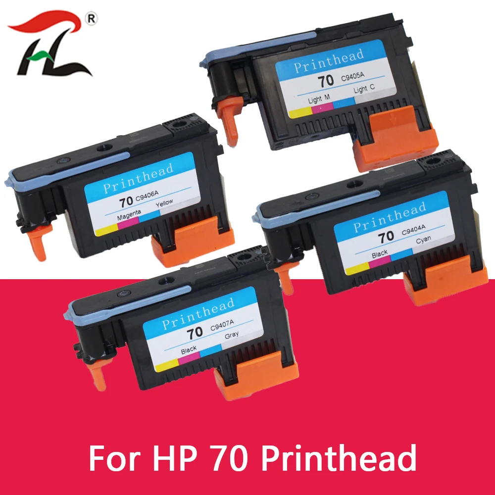 para hp 70 Cabeça de Impressão C9404 C9405 C9406 C9407 Cabeça de Impressão para Hp70 para hp Designjet Z2100 Z5200 Z3100 Impressora