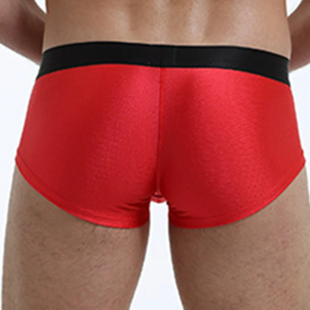 

Men Modal Comfortable Soft Boxer Briefs U-convex Pouch Trunks Underwear Bikini Sport Fitness Underpants Breathable Panties