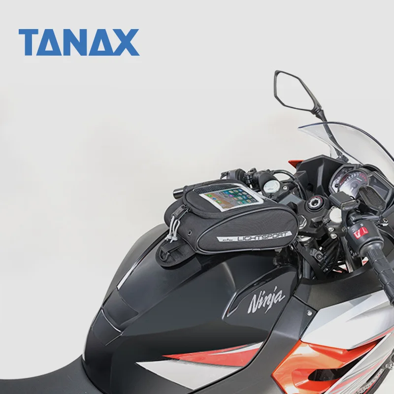 TANAX MOTOFIZZ 2.3L мотоциклетная сумка на бак для мобильного телефона хранения магнит