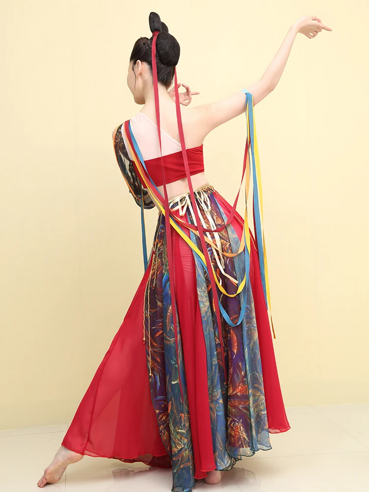 Танцевальное платье Dunhuang Kweichow экзотическое классическое элегантное в китайском