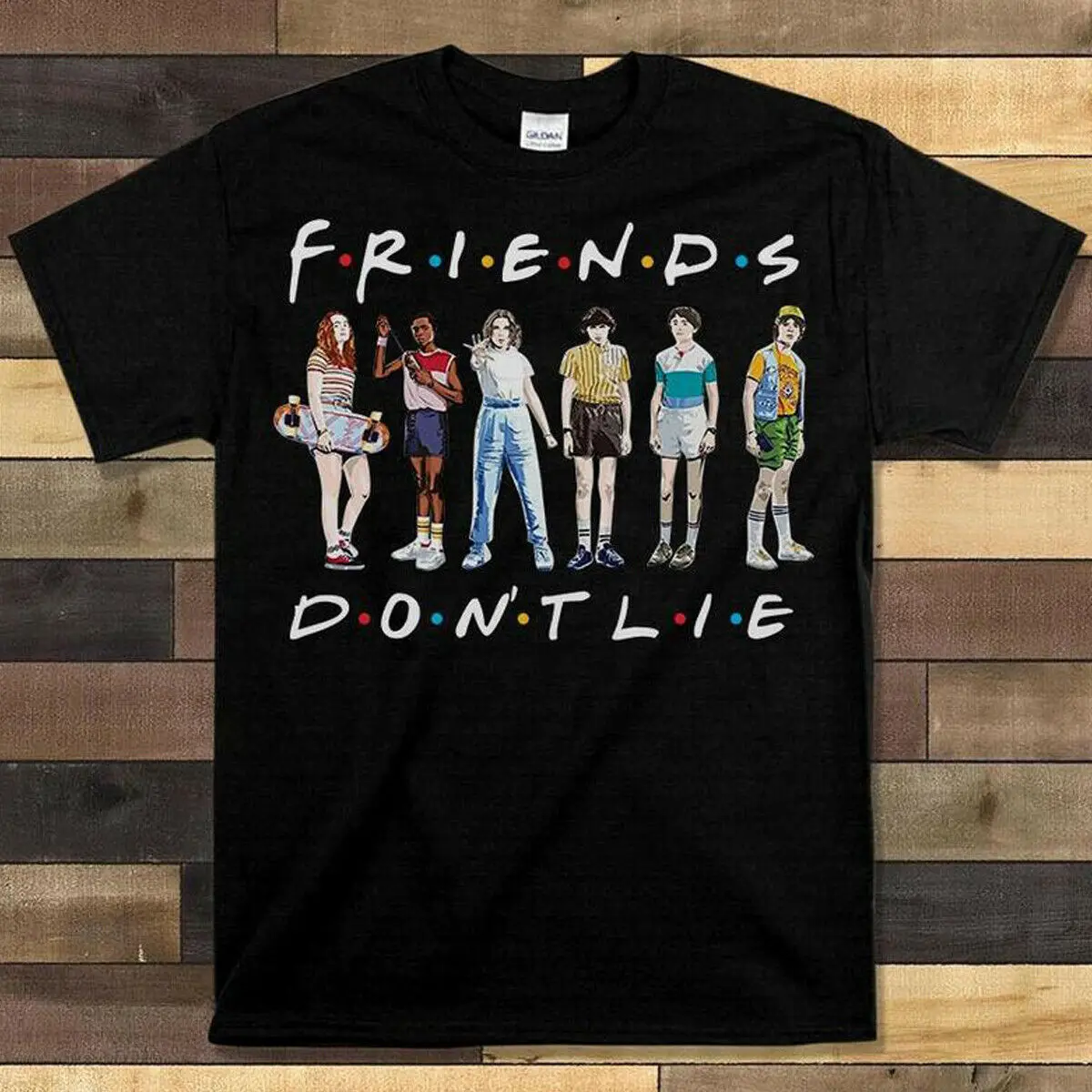 

Friends Don't Lie. Classic TV Serials Season 3 T-Shirt 100% Cotton O-Neck Summer Short Sleeve Casual Mens T-shirt Size S-3XL