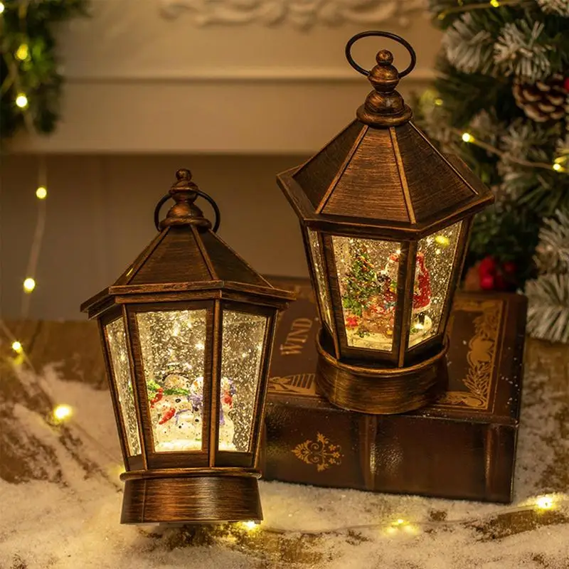 Вращающийся новогодний шар на батарейках