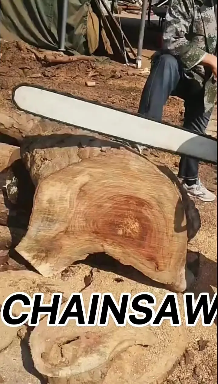 Большая электропила 105cc высокое качество дешевая машина для резки дерева 070