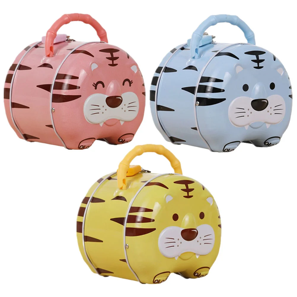 

Очаровательный горшок для монет с изображением тигра, 3 шт.