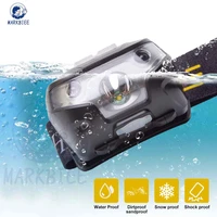 led rechargeable running headlamp 4000lm body motion sensor led headlamp camping flashlight head light torch lamp with usb