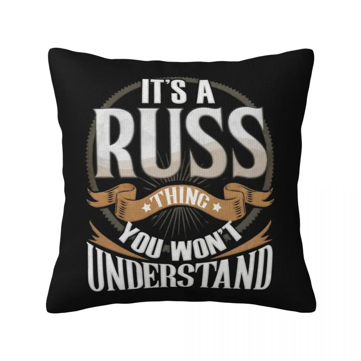 

Custom Gift For Russ Pillow Case It's A Russ You Wouldn't Understand Spring Vintage Pillowcase Polyester Cushion Zipper Cover