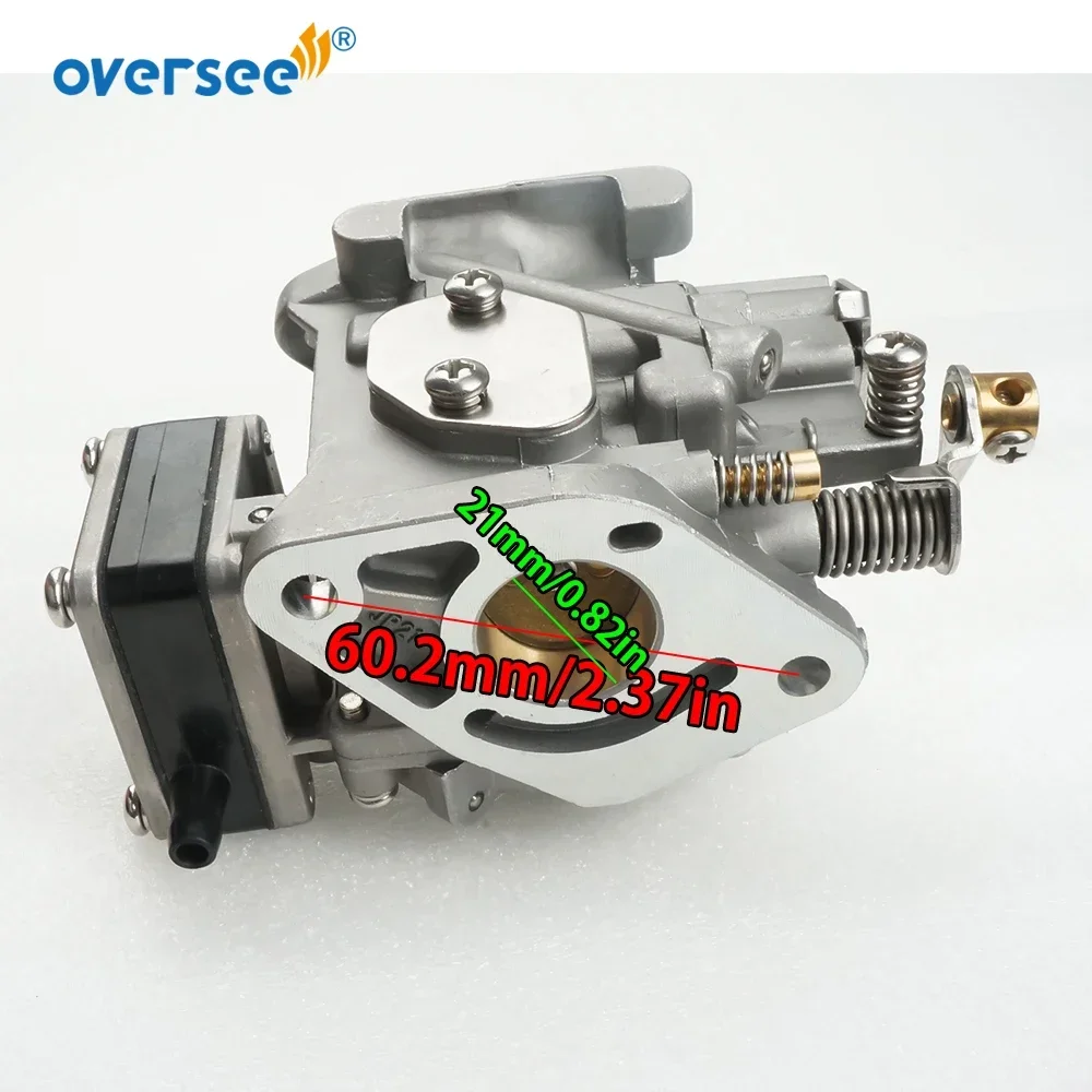 812648 Карбюратор для подвесного мотора Mercury 2T 4HP 5HP Mariner Quicksilver 3303- Т